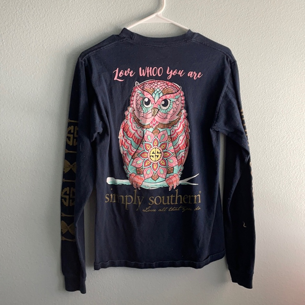 Simply Southern tee size small